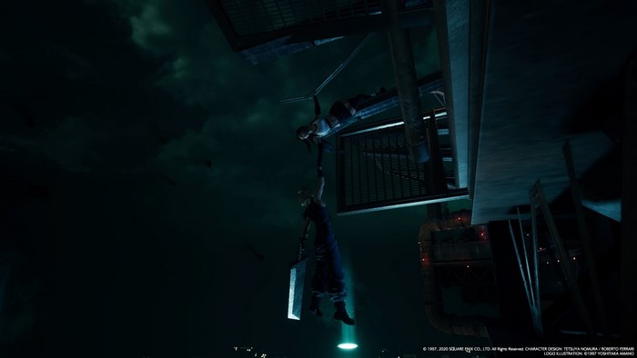Cloud and Tifa from Final Fantasy VII: Remake