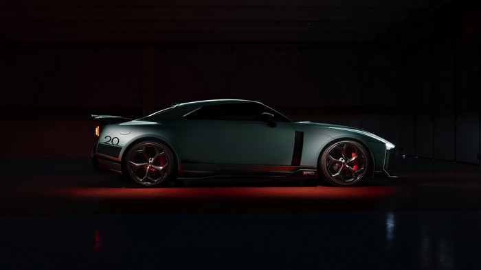 Nissan GT-R50 Italdesign in low light