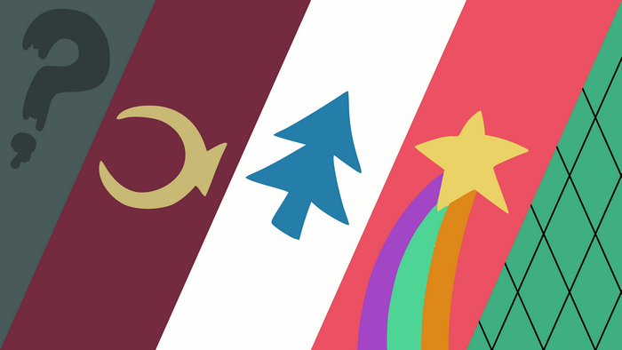 Gravity Falls symbols