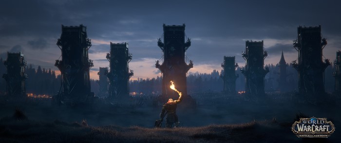 World of Warcraft: Battle for Azeroth towers and torchbearer