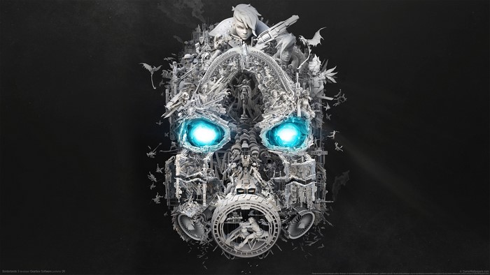 4K Borderlands 3 Psycho Mask Video Game Art