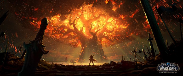 World of Warcraft: Battle for Azeroth - Burning Tree of Life