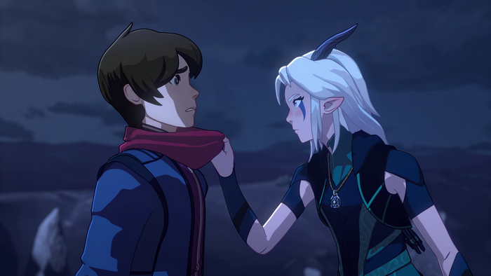 Rayla and Callum from The Dragon Prince