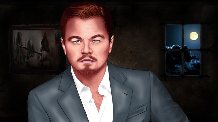 Leonardo DiCaprio in a suit