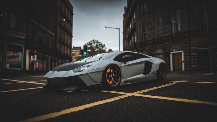 Lamborghini Aventador LP700-4 by Liberty Walk in Forza Horizon 4