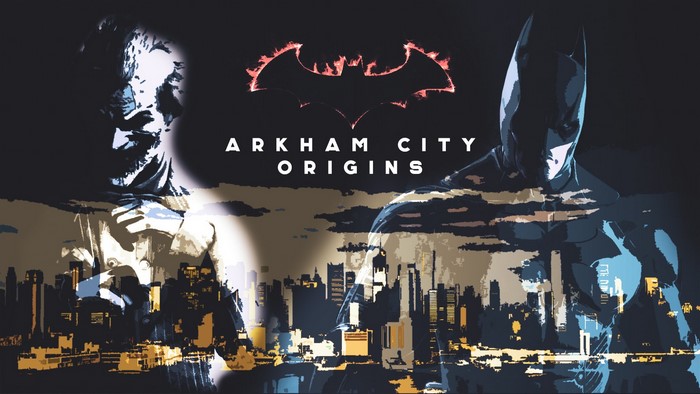 Batman and Joker from Arkham City Origins