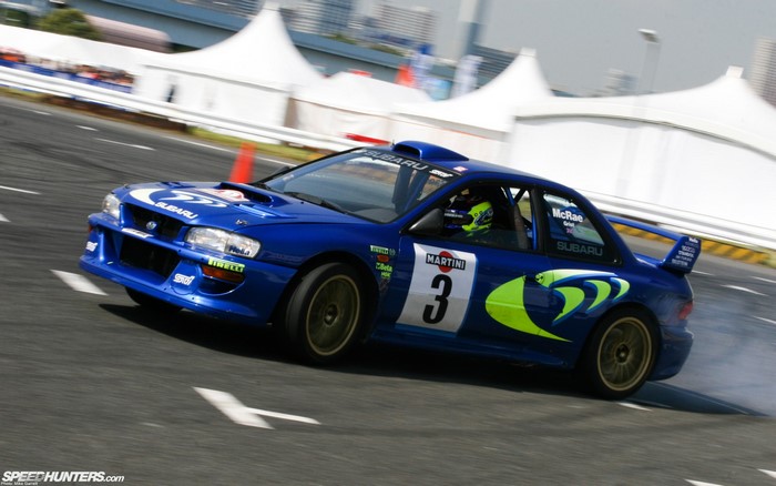 Colin McRae's Subaru Impreza WRX STi rally car