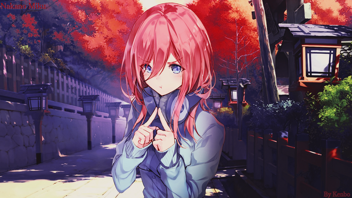 Nakano Miku from 5-toubun no Hanayome