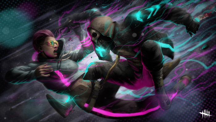 Dead by Daylight: The Artist attacks a survivor