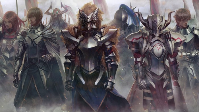 Knights in Armor from Fate Series