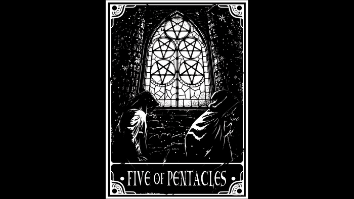 Five of Pentacles Tarot Card