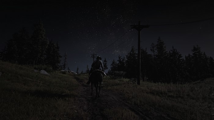 4K Red Dead Redemption 2 John Marston on Horseback