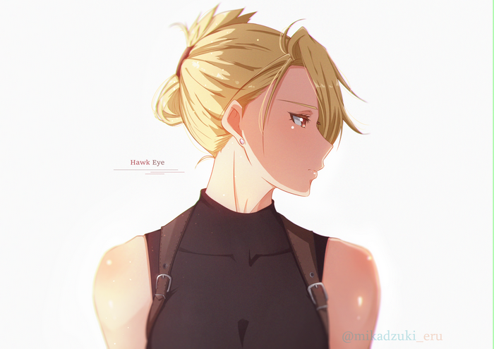 Riza Hawkeye from Fullmetal Alchemist fan art