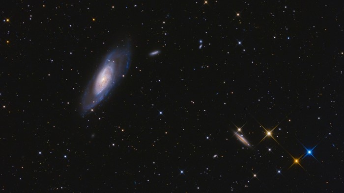 Deep Space Astronomy Galaxy and Stars