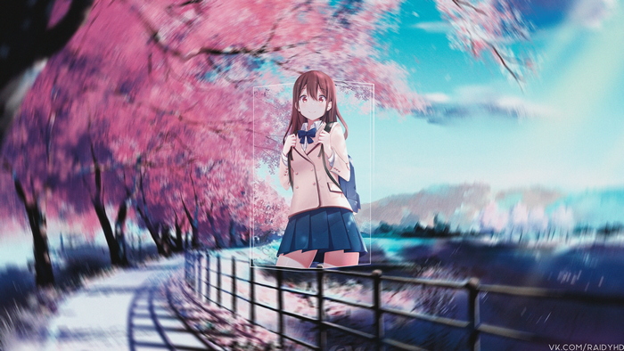 Sakura Yamauchi from ''I Want to Eat Your Pancreas'' 4K
