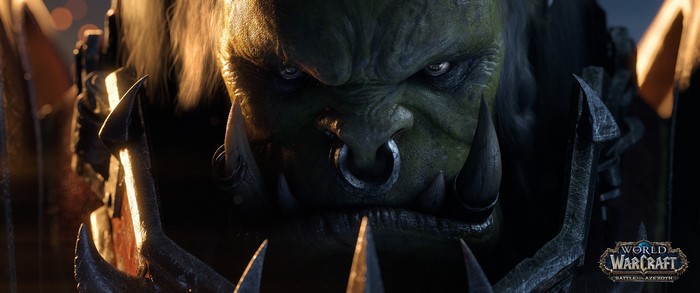 Orc from World of Warcraft: Battle for Azeroth
