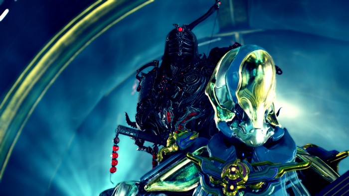 Ash from Warframe with another character