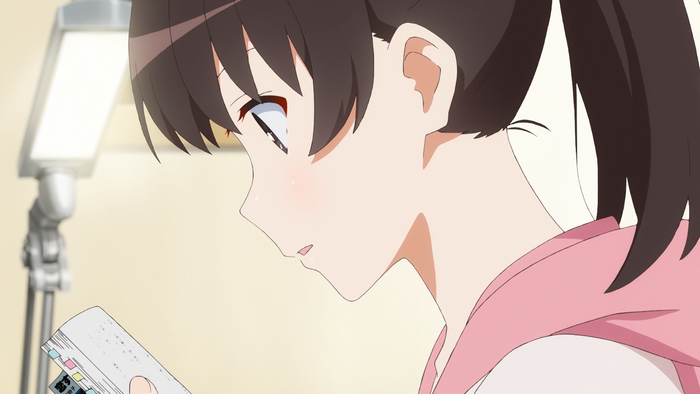 Megumi Kato from Saenai Heroine no Sodatekata reading a book