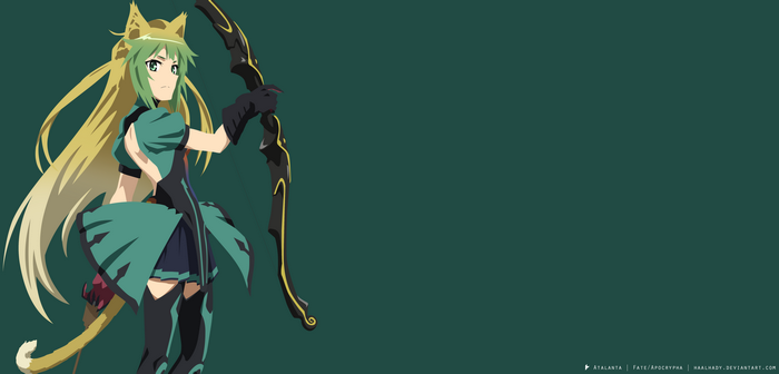 4K Atalanta from Fate/Apocrypha with bow