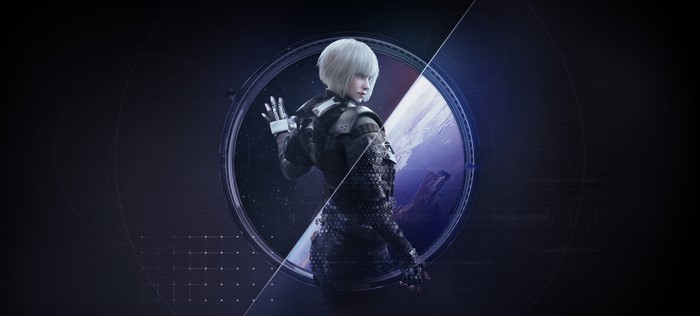 Iana from Rainbow Six Siege in space