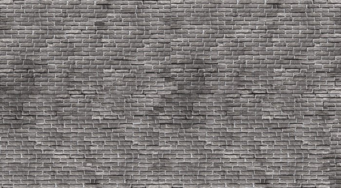Gray brick wall texture
