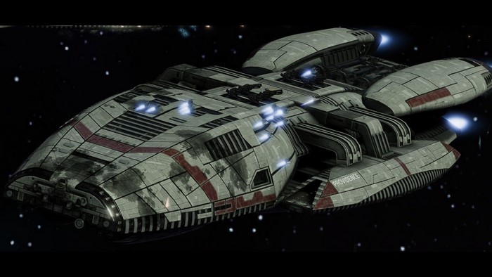 Battlestar Providence from Battlestar Galactica