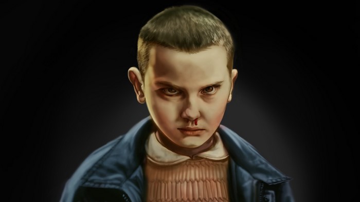 Eleven from Stranger Things