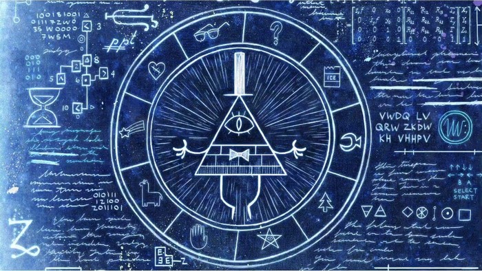 Bill Cipher's Wheel from Gravity Falls