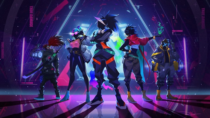 True Damage group from League of Legends