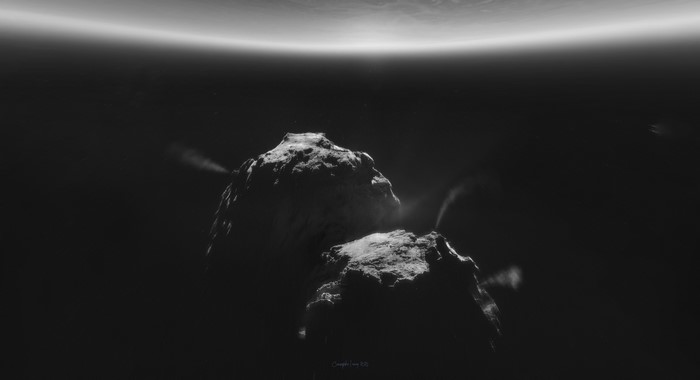 Comet 67P/Churyumov-Gerasimenko with jets