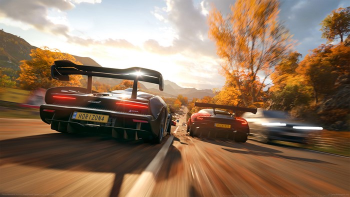 Forza Horizon 4 McLaren Sports Cars Racing