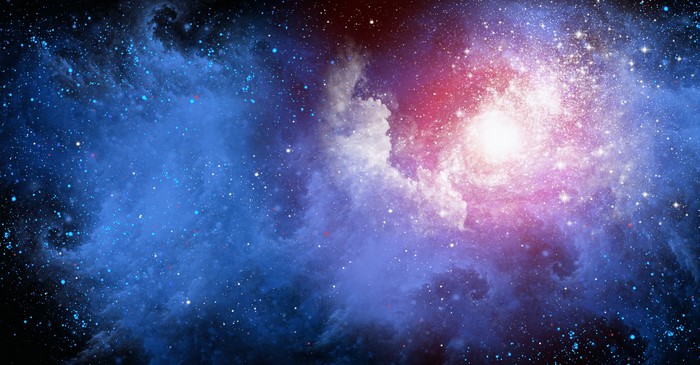 4K Colorful Galaxy Space Art
