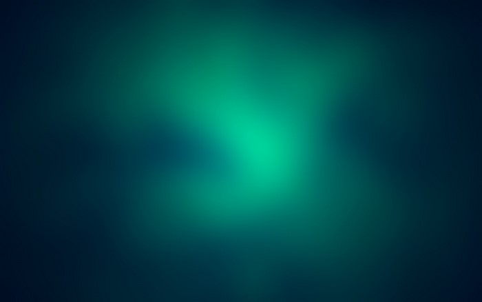Abstract green and blue gradient blur