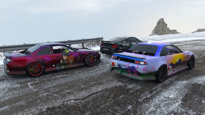 Anime-themed cars in Forza Horizon 4
