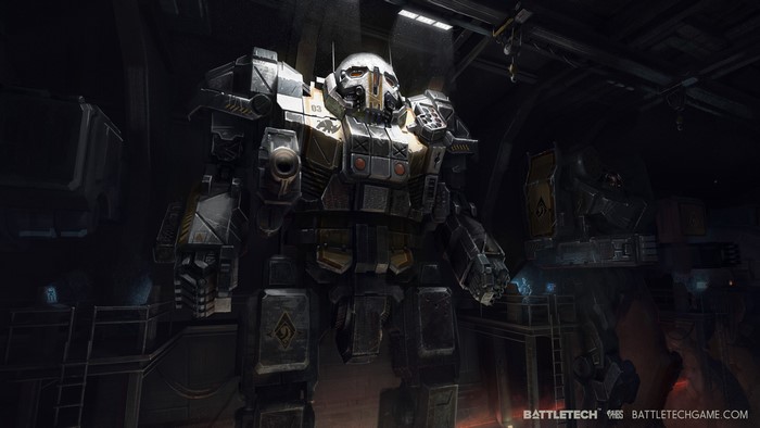 Atlas BattleMech from Battletech video game