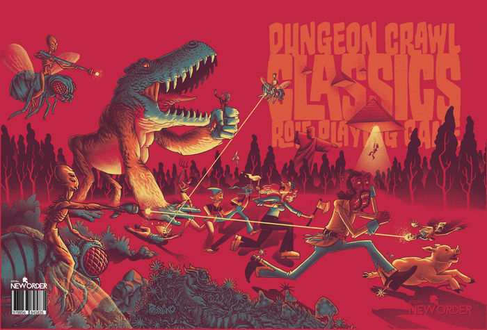 Dungeon Crawl Classics Roleplaying Game Cover Art