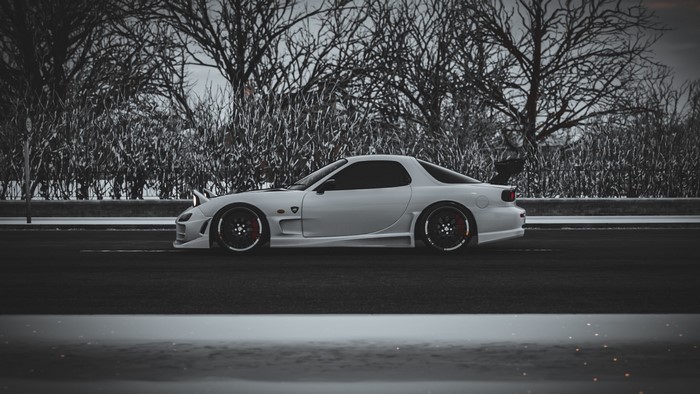 White Mazda RX-7 FD in Forza Horizon 4