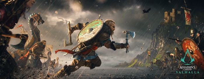 Assassins Creed Valhalla Viking Battle