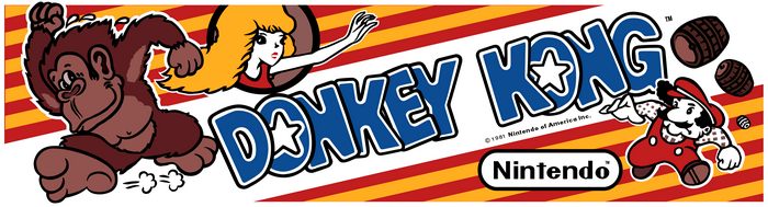 Donkey Kong and Mario from Nintendo