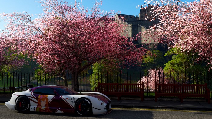 Raphtalia from Shield Hero car in Forza Horizon 4