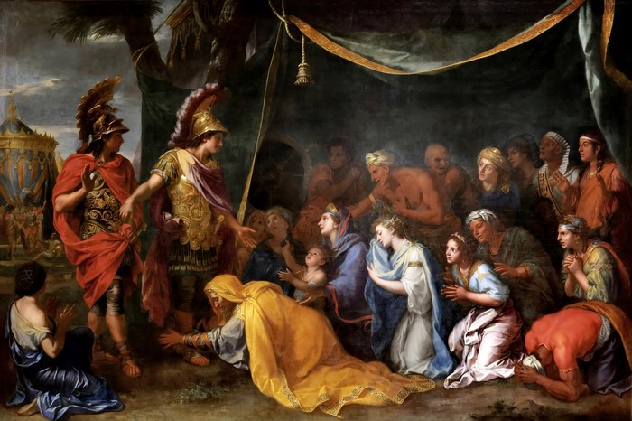 The Family of Darius before Alexander by Charles Le Brun