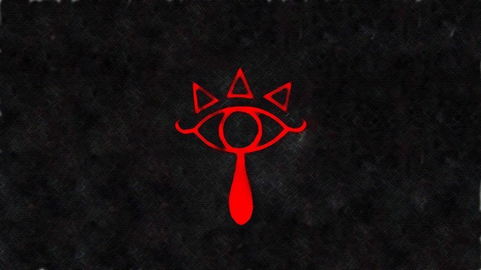 Sheikah Eye symbol from The Legend of Zelda
