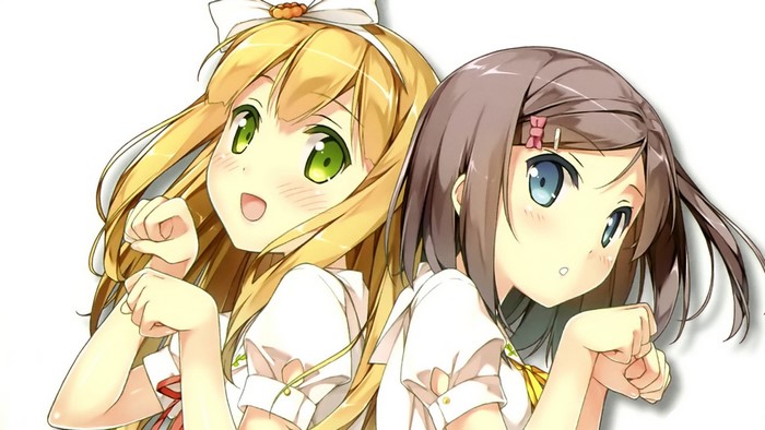 Tsutsukakushi Tsukiko and Azuki Azusa from The Pet Girl of Sakurasou