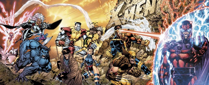 X-Men vs. Magneto by Jim Lee