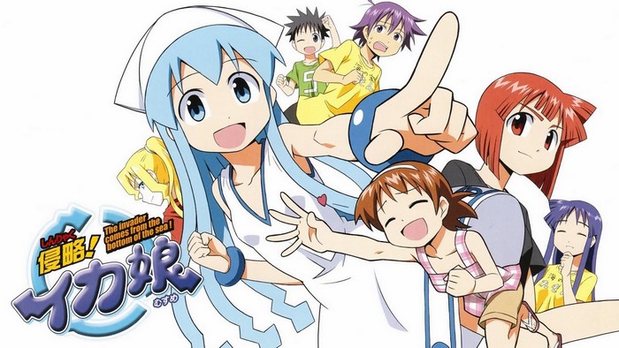 Shinryaku! Ika Musume Characters