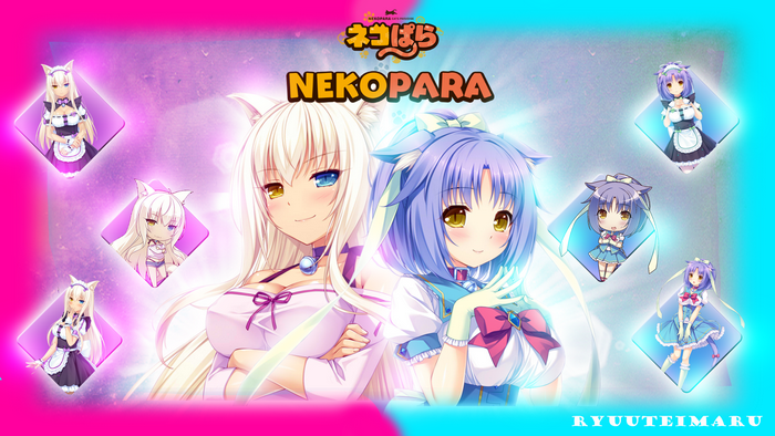 Nekopara: Coconut and Cinnamon anime girls