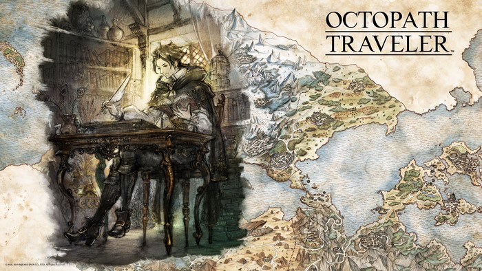 Octopath Traveler fantasy art