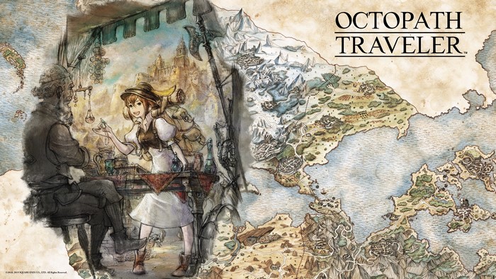 4K Octopath Traveler Artwork