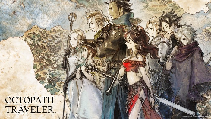Octopath Traveler 4K Artwork