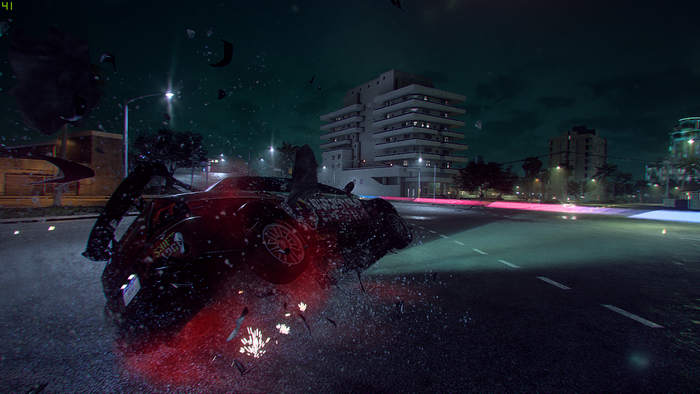 Crash in Need for Speed: Heat